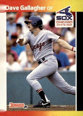 1989 Donruss #384c Dave Gallagher Rookie
