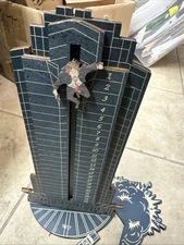 Hans Gruber Falling From Nakatomi Plaza 24 Day Advent Calendar Die Hard blue