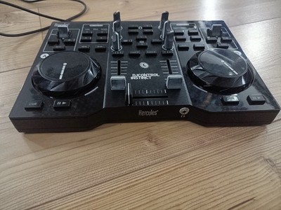 Hercules DJControl Instinct 2-Deck 2-Kanal DJ-Controller Soundkarte Schwarz
