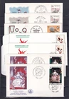 [LG80885] Belgium Nice Lot FDC First Day Covers UNG