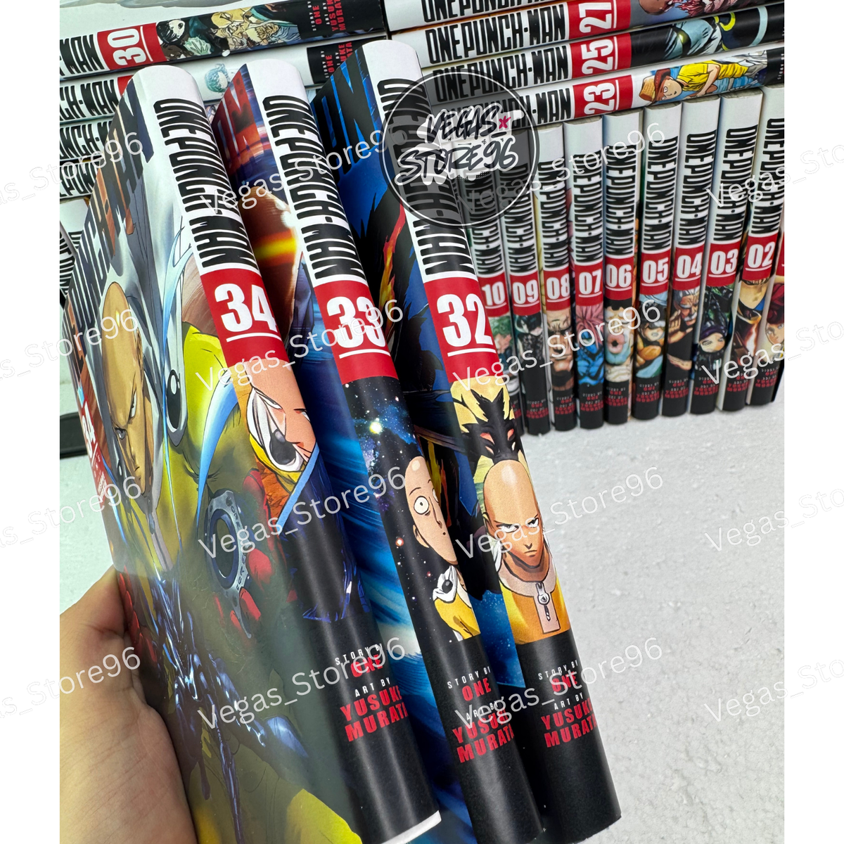 One Punch Man Manga Volume 1-36 (Half/Full Set) English Version