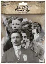 Idea-Ology Paper Dolls Die-Cuts 42/Pkg-Portraits