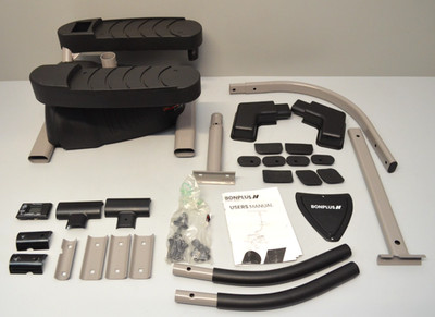 Bonplus BP Stepper mit Handgriff Fitness Heimtrainer Bauchtrainer
