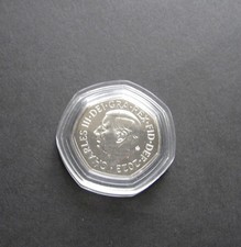 2023 with Privy Mark Atlantic Salmon 50p Coin King Charles III Album filler