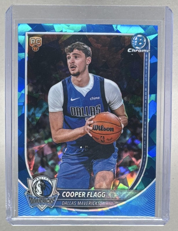 Cooper Flagg 2025 Bowman Chrome Sapphire #BCV-1 Rookie RC