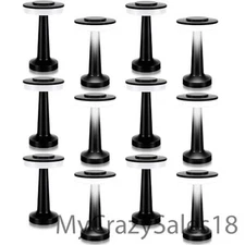 VIHOSE 12 Pcs Black Cordless Table Lamps LED Portable Table 