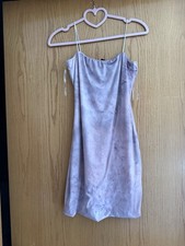Windsor Tie Dye Dress Purple and Pink Size Medium Spaghetti Straps Stretchy NWT