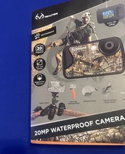 Vivitar Realtree 20MP Waterproof Camera Kit Versatile Mounting New Open Box