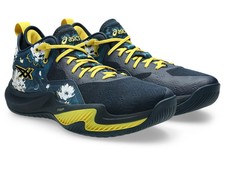 ASICS NOVA SURGE LOW 2 1061A058 400 French Blue Dark Teal Basketball Shoes