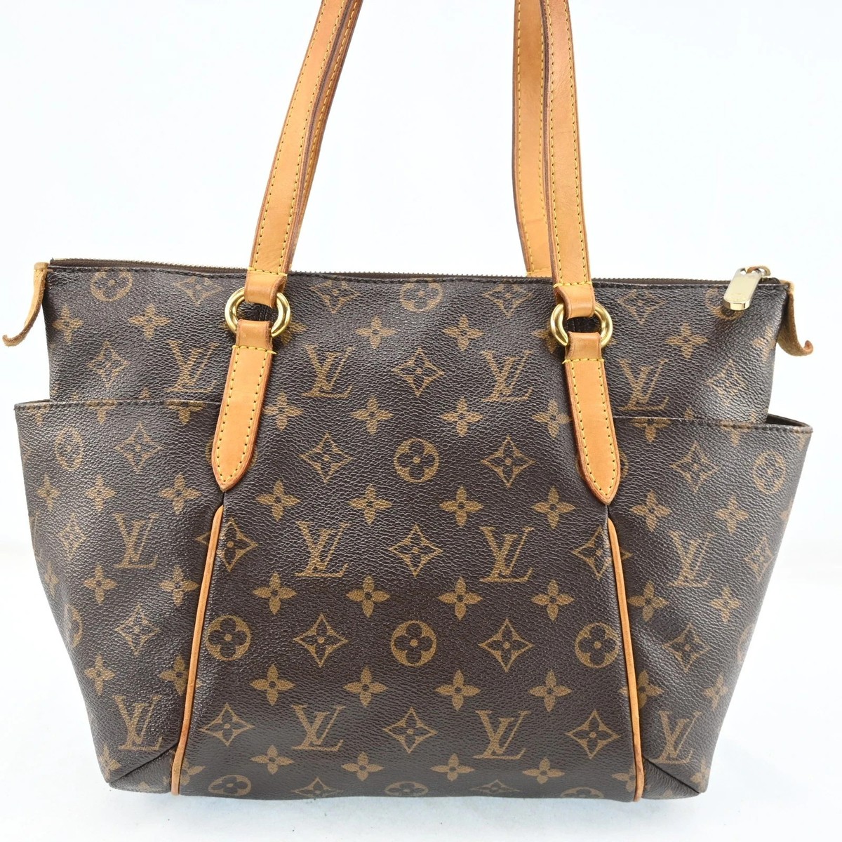 Louis Vuitton Totally PM Monogram Brown Leather Handbag made in 