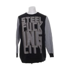 Drop Dead, Sweatshirt, Größe: L, Schwarz/Grau, Baumwolle/Polyester, Print #6YD