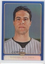 2010 Chrome Topps 206 Blue Refractor 96/199 Mark Teixeira #TC19 fm0