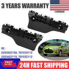 Pair Front Bumper Retainer Bracket Pair Set For 2012 2013-2017 Toyota Prius C Pair Front Bumper Retainer Bracket Pair Set For 2012 2013-2017 Toyota Prius C