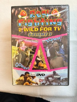Real Fighting 2 Wild For TV Volume 3 DVD Wayne Enterprises factory sealed