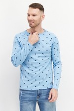 TENTH  OCEAN UV Protection Performance Shirt Men  s Palm Tree Swim Vacation