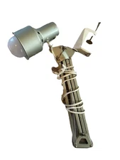 VINTAGE DRAFTING TABLE DESK LAMP LIGHT ARTICULATING SWING SPRING ARM BROWN