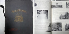 1904 antique PHILADELPHIA pa HOMES INDUSTRY HISTORY reliance light gas electric