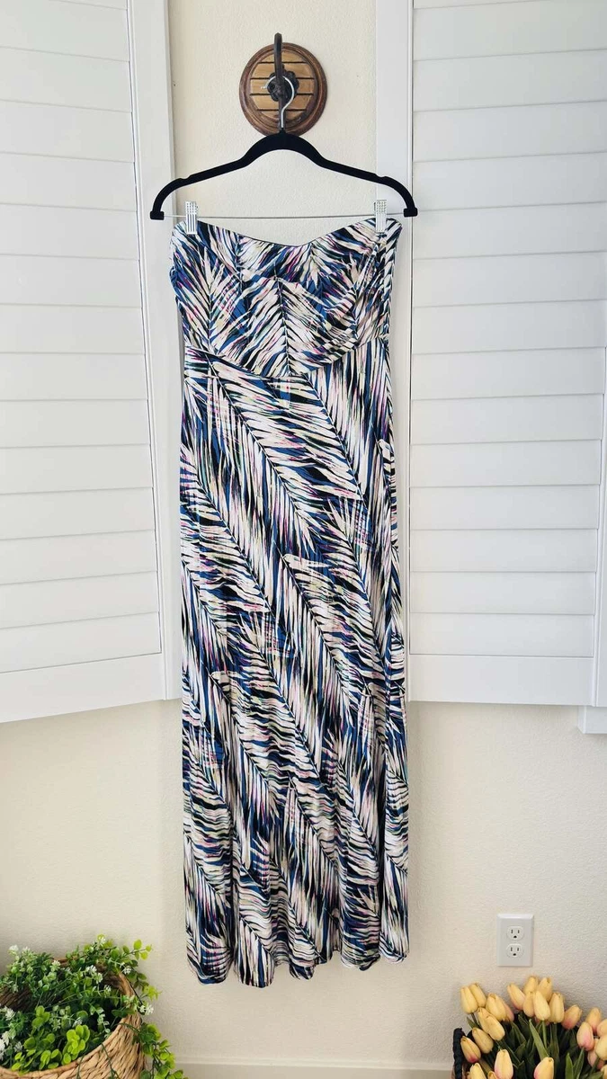 beige tropical isla padded shoulders midi dress Farm Rio Tropical Isla Padded Shoulders Midi Dress - Tropical Isla Beige