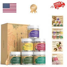 Relaxing Gifts for Women Who Have Everything-Epsom Bath Salts 6PCS Bath Salts...