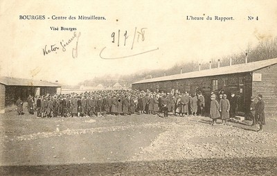 AK BOURGES MASCHINENGEWEHRZENTRUM DIE STUNDE DES BERICHTS