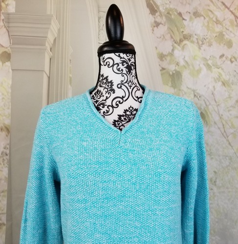 Croft & Barrow women's long sleeve knit sweater size xl 100% cotton bb16 - Picture 2 of 10