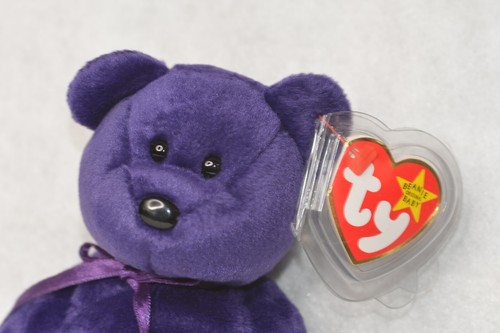 Ty Beanie Babies Princess Diana Bear Toy 1997- Mint with Tags - Picture 3 of 8