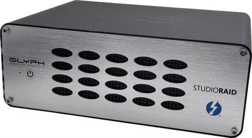 GLYPH 16TB Studio Raid Dual Hard Drive 2x 8TB 7200RPM Thunderbolt 2 + USB 3.0