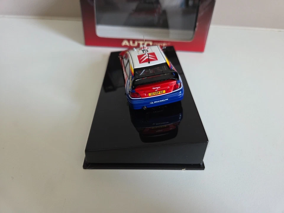 AUTOart 1/43 Citroen Xsara Loeb/Elena - Winner Rally Sanremo 2003 - 60338 - Immagine 4 di 4