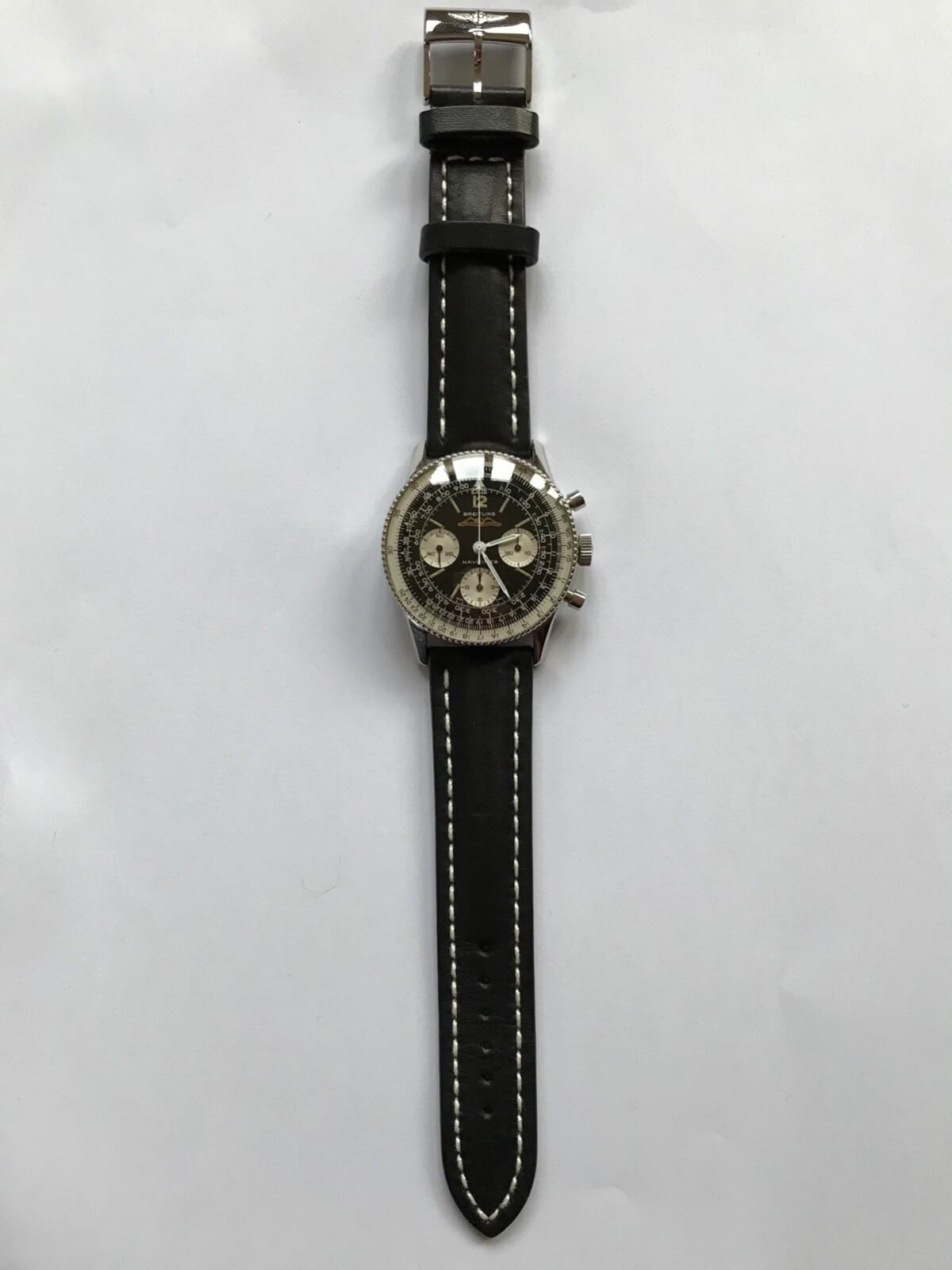 Rare Vintage Transitional Breitling Navitimer 806 Chronograph c/w Documents 1963 image 2