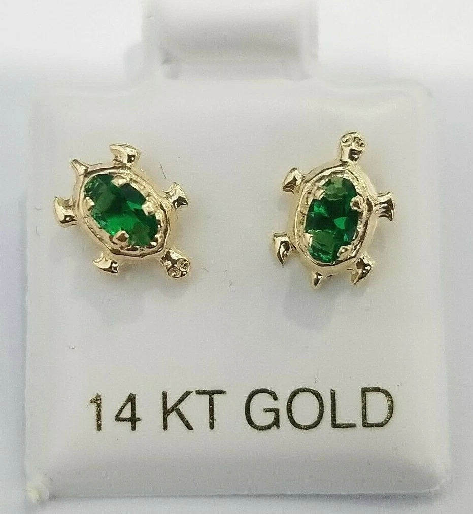 Marathon Company 14K DIA CHILDRENS EARRINGS GE293, Jerald Jewelers