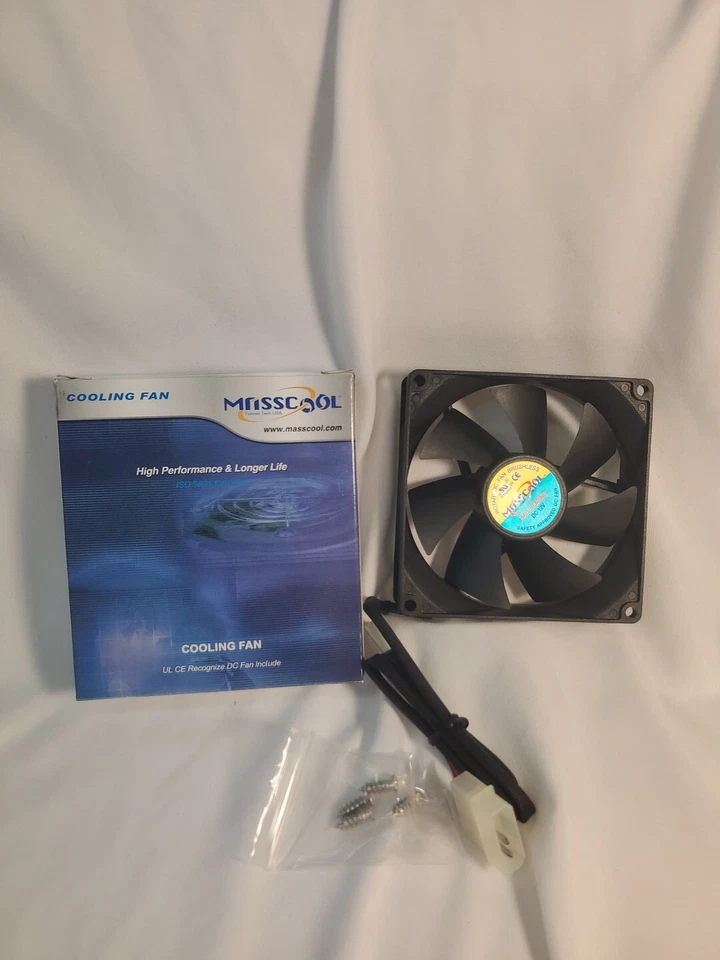 2~ Masscool Ball Bearing Cooling Fans ISO 9001 UL CE DC FAN - Image 2 of 4