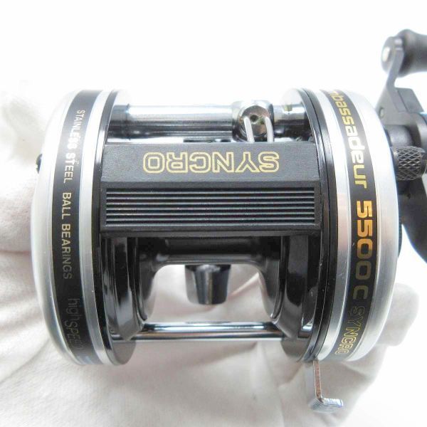 ABU Ambassadeur 5500C Synchro 1989 Bait Reel Fishing /AT0334