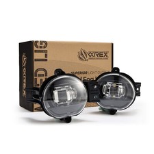 For 02-08 Dodge Ram Alpharex Doubletap Dual Color Led Projector Fog Light Lamp