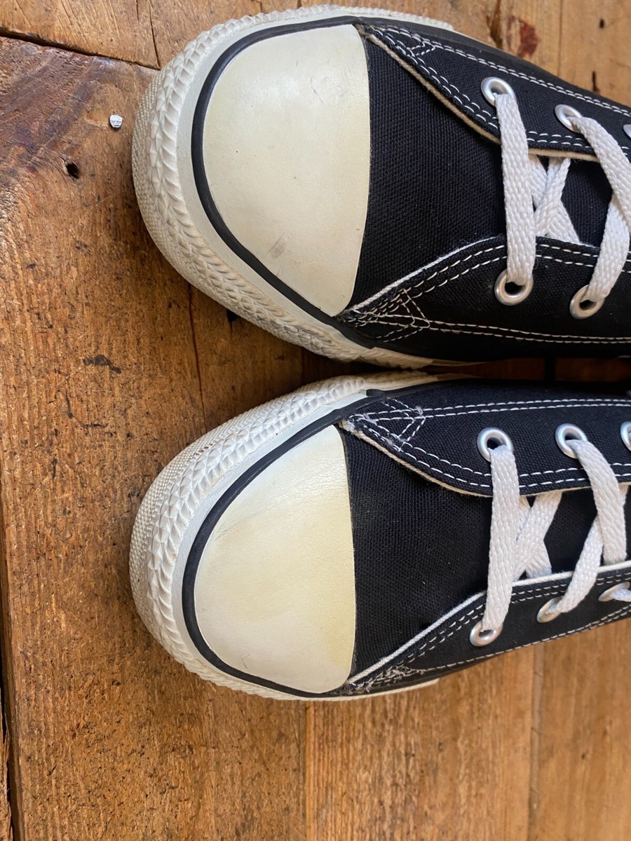 Vintage 80-90's Converse all stars high-top black canvas