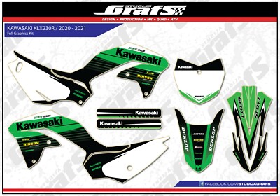 2020 2021 2022 2023 2024 KLX 230 R S Graphics Kit KAWASAKI KLX230R
