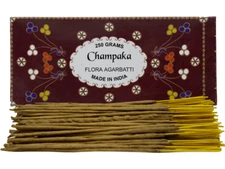 250 Grams Champaka Flora Agarbatti Masala Fragrance Hand Rolled Incense Sticks