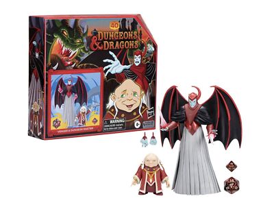 Dungeons & Dragons Cartoon Classics Dungeon Master & Venger Figures New Sealed