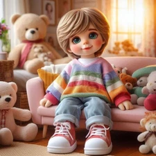 Digital Image Download Boy Doll  Nostalgia Wallpaper Background Desktop