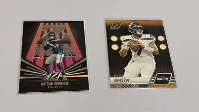 Geno Smith 2023 Zenith Z Team #4 & Zenith #93 Seattle Seahawks