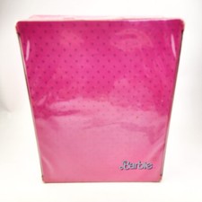 Vintage Barbie Carrying Case Pink Doll Storage Trunk Closet Wardrobe 1980s FLAWS