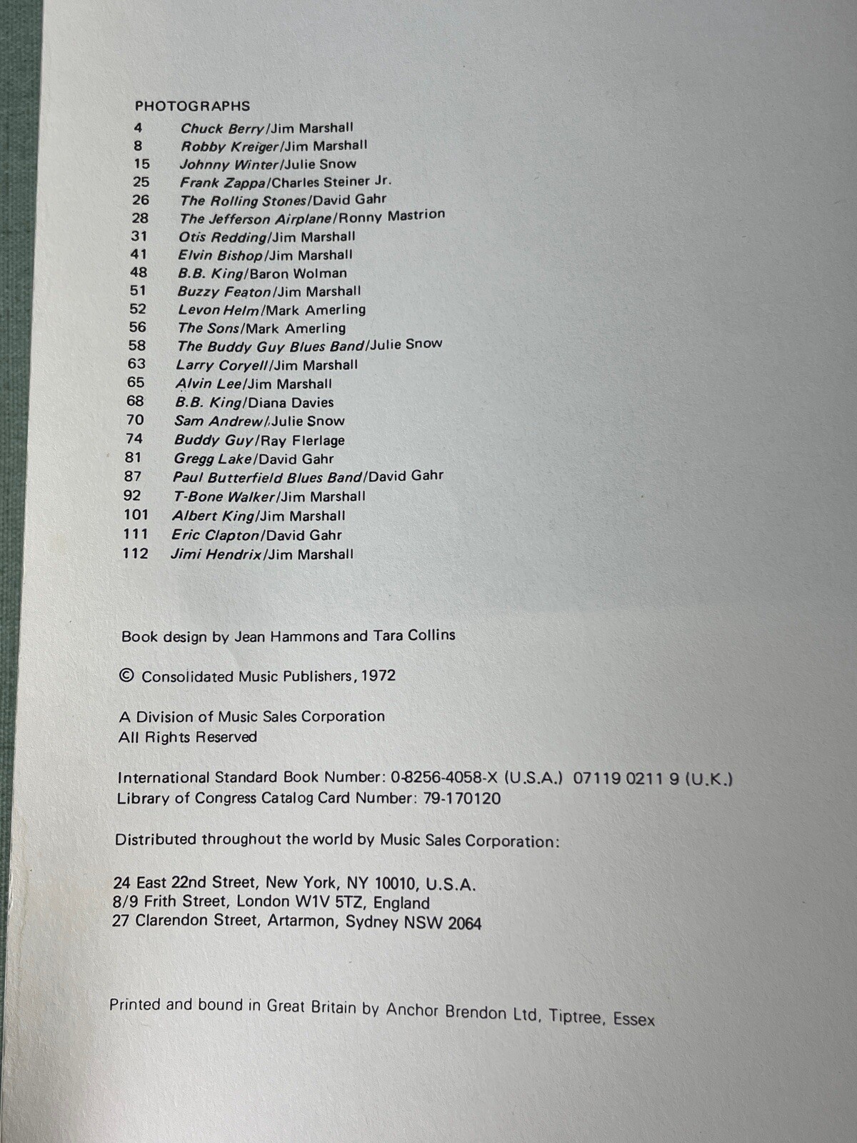 Lead Guitar by Harvey Vinson Paperback Music Book Vintage 1972 Rock