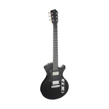 Stagg Silveray Rich Solid Body Electric Guitar - Black - Svy Spcl Bk