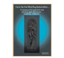 Prime Jason Lee Cat in The Hat  Shaped Screen Printed Blind Bag 