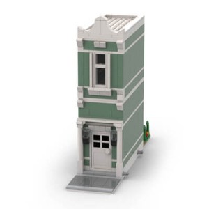 MOC-78212 Logement modulaire 484 Pièces Blocks de construction Jouets pour la collection