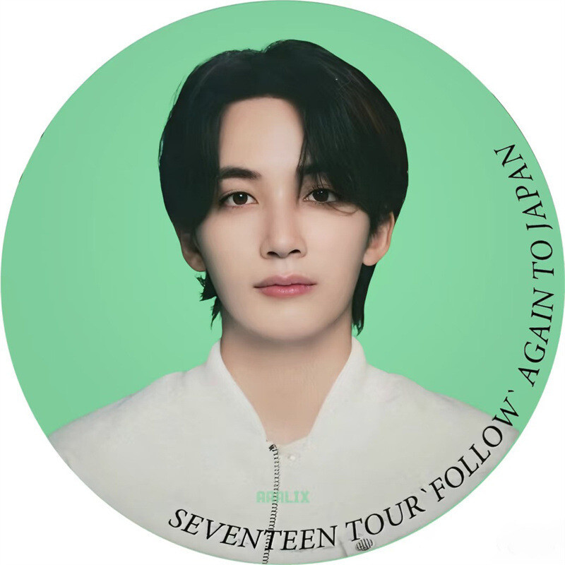 Kpop SEVENTEEN Follow Chest Pins Round Badge SVT | eBay