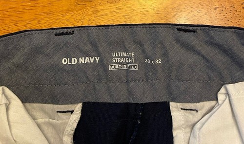 Pantalone uomo blu vecchio navy 30 x 32 pantalone allentato - Foto 3 di 3