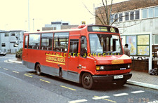 ORIGINAL 35m SLIDE 11969- London Buses MB.811D/ALX MA82 F682XMS Heathrow 30.3.98