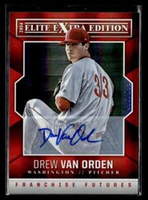 2014 Panini Elite Extra Edition Drew Van Orden Franchise #/699 auto card