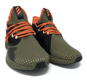 adidas alphabounce black and orange
