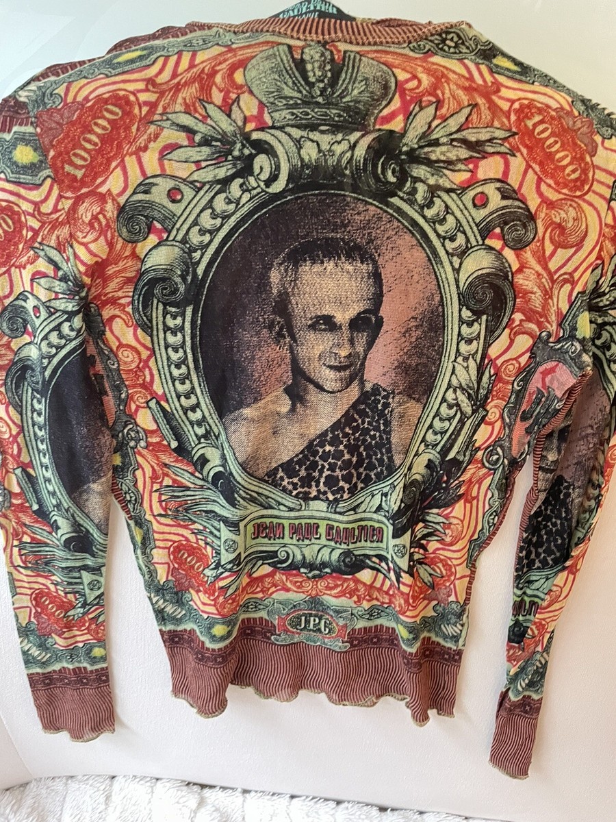 Jean Paul Gaultier　アシンメトリー　キャミソール Jean Paul Gaultier Vintage Beige Burgundy Black Floral